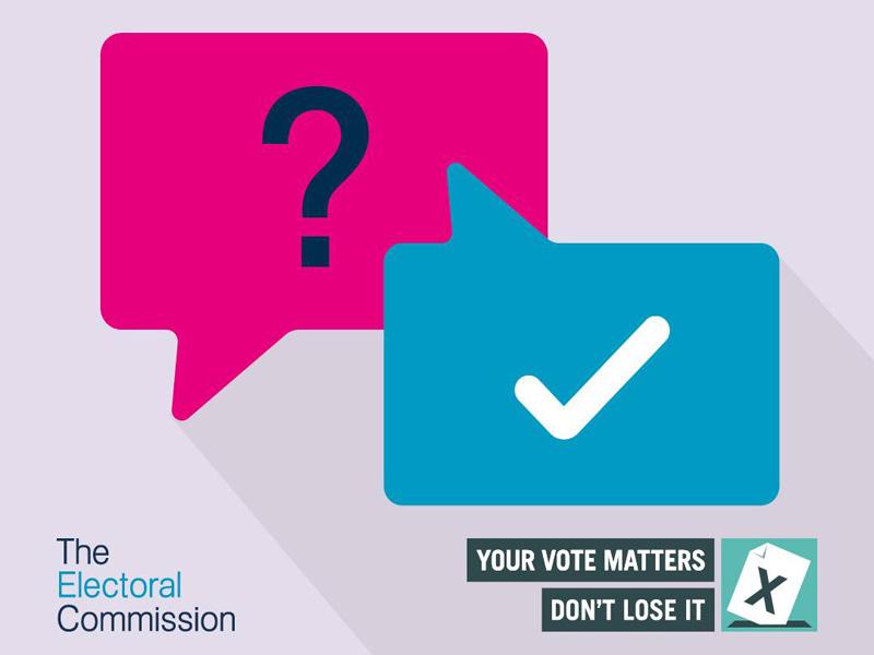 Are you on the electoral register? Elife